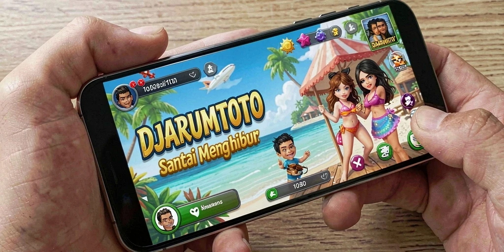 Screenshot gameplay DJARUMTOTO menampilkan keseruan bermain santai.