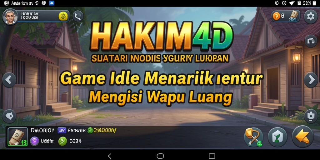 Tampilan gameplay HAKIM4D yang menarik dan interaktif.