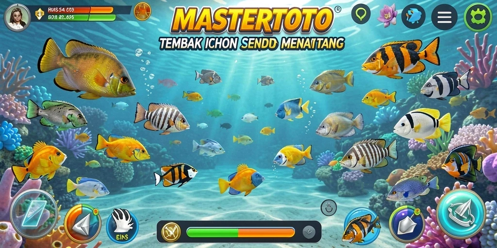 Tangkapan layar MASTERTOTO menampilkan gameplay Tembak Ikan yang mendebarkan.