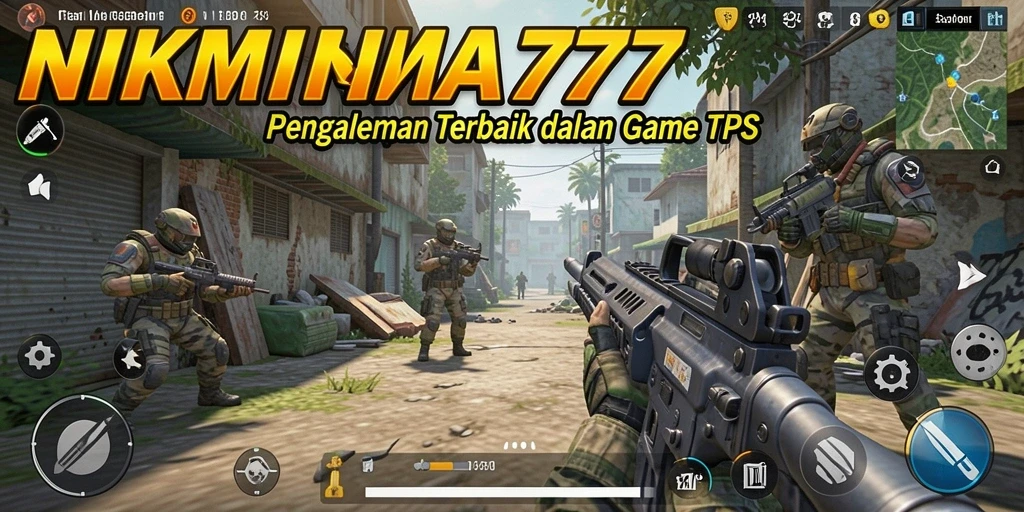 Tampilan gameplay menegangkan dari NIKMAT777 dalam aksi.