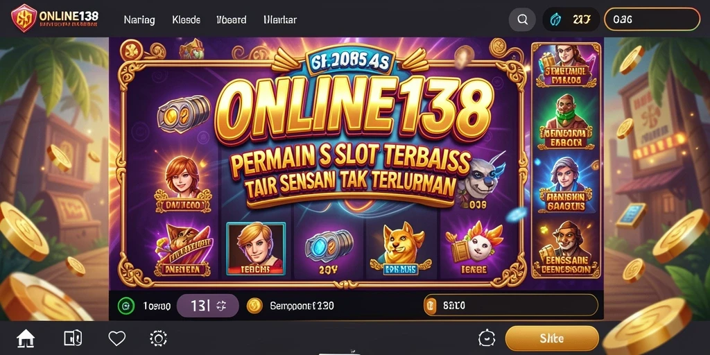 Screenshot menunjukkan gameplay Slot yang mengasyikkan dan penuh warna.