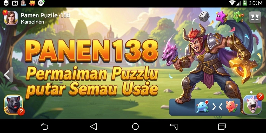Tampilan gameplay dari PANEN138 yang menantang dan penuh warna.