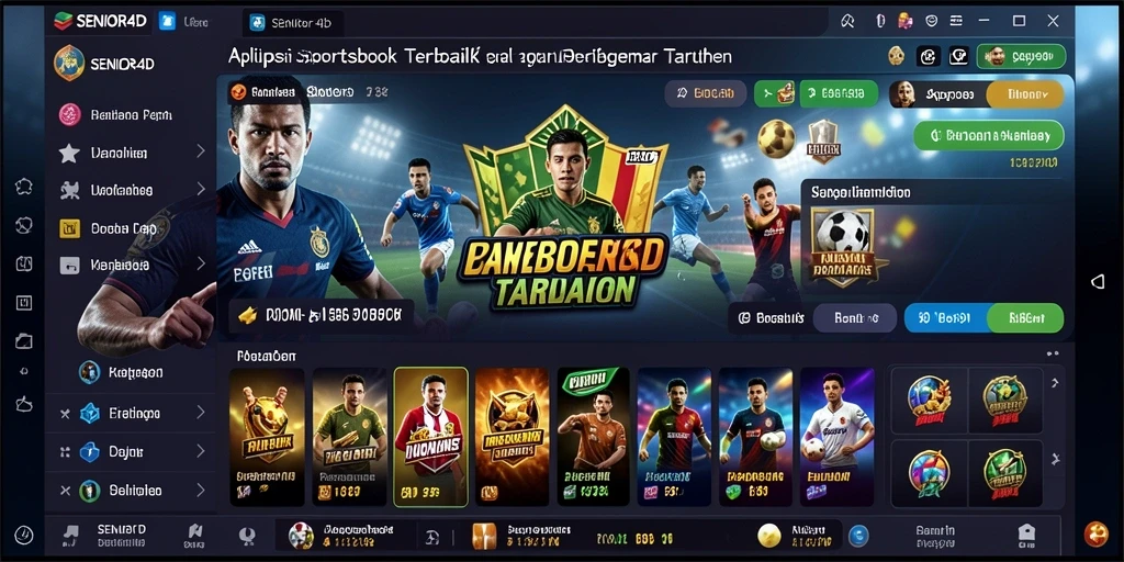Tampilan gameplay SENIOR4D yang menarik dan interaktif.