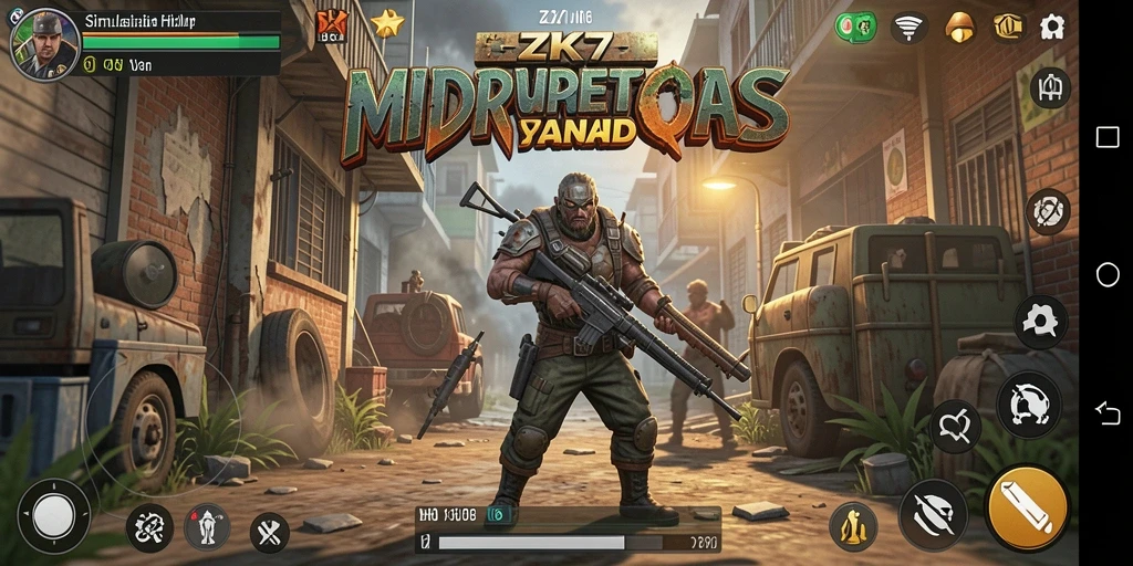 Gameplay ZK7 yang realistis dan menarik saat bermain simulasi kehidupan.
